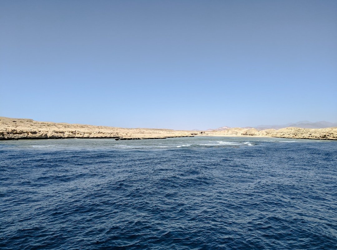 Hormuz strait - a body of water next to the ocean