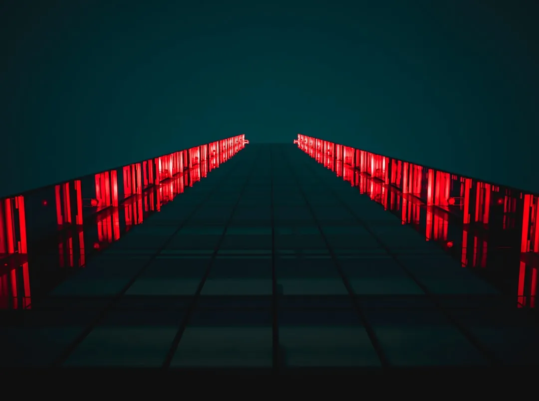 AI data center server rack corridor