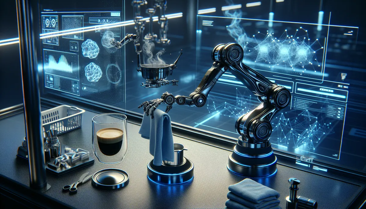 Physical Intelligence's robot brain model π0.7 achieves 100% zero-shot task success at 1.5x specialist throughput, reaching an $11B valuation in physical AI.