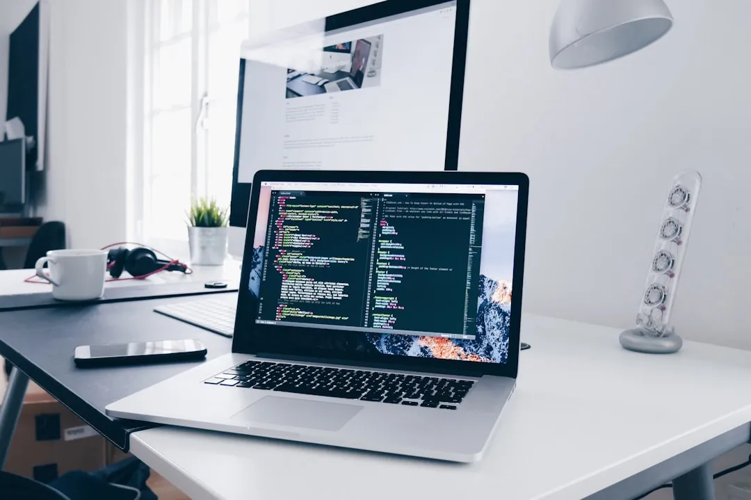 Cursor AI coding workflow on developer workstation
