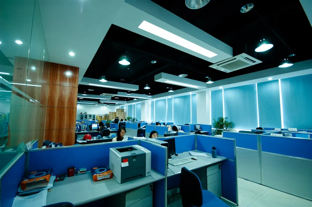 Fortune 10 enterprise office running Claude for internal AI workloads