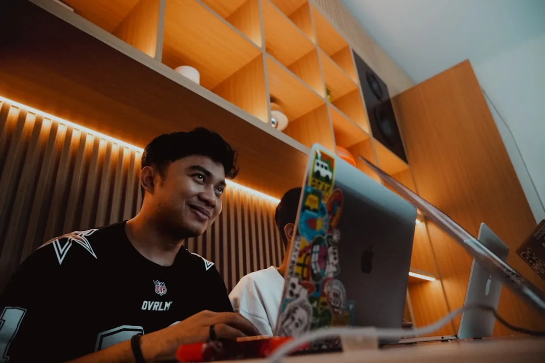Designers working in a creative studio