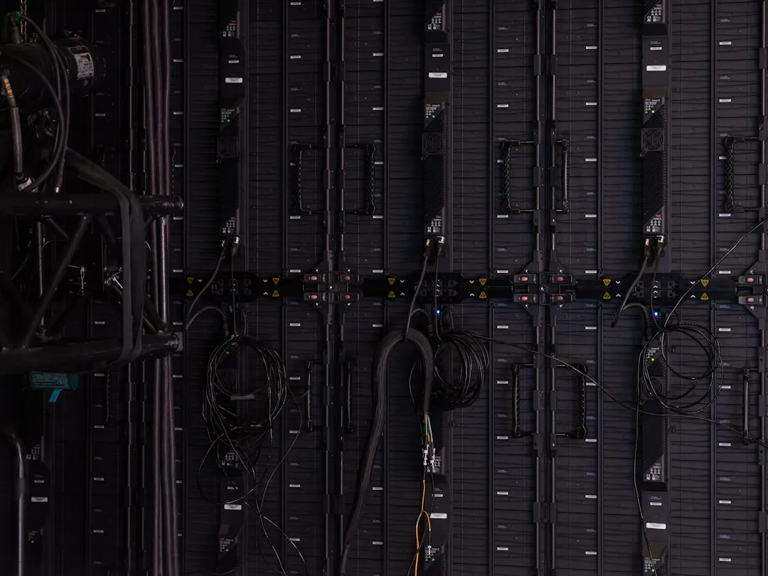 GB300 NVL72 server rack close up