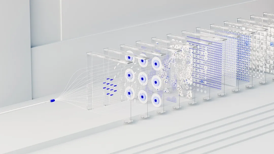 Server infrastructure that powers AI models